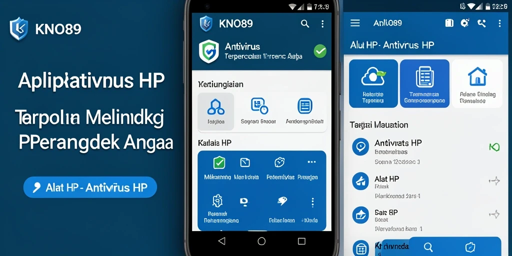 Tampilan antarmuka KNO89 yang intuitif dan fungsional.