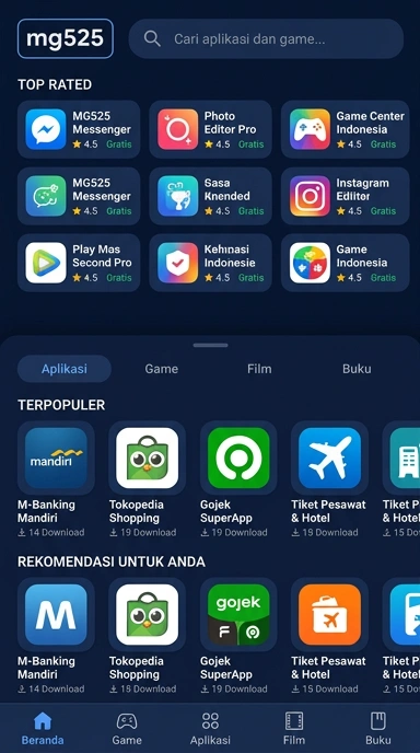 mg525 - Indeks Aplikasi Populer dan Kanal Uji Terpercaya